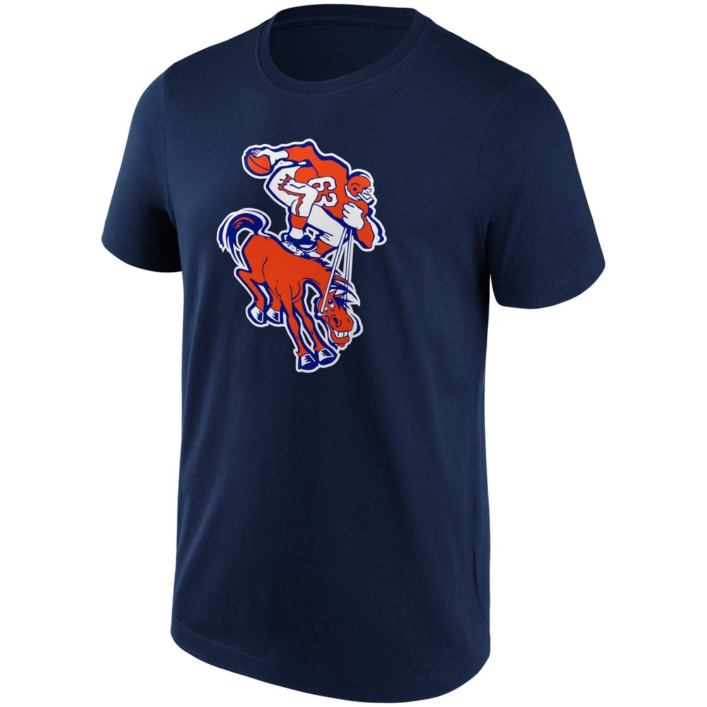 Mens Denver Broncos Classic Logo T-Shirt